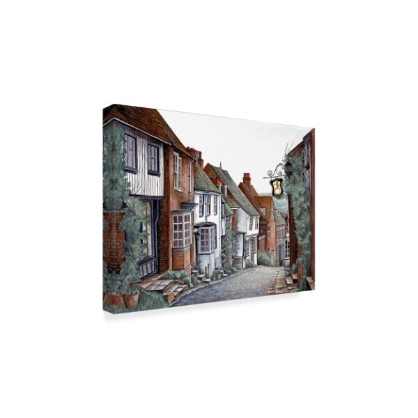 Carol J Rupp 'Rye, England' Canvas Art,14x19